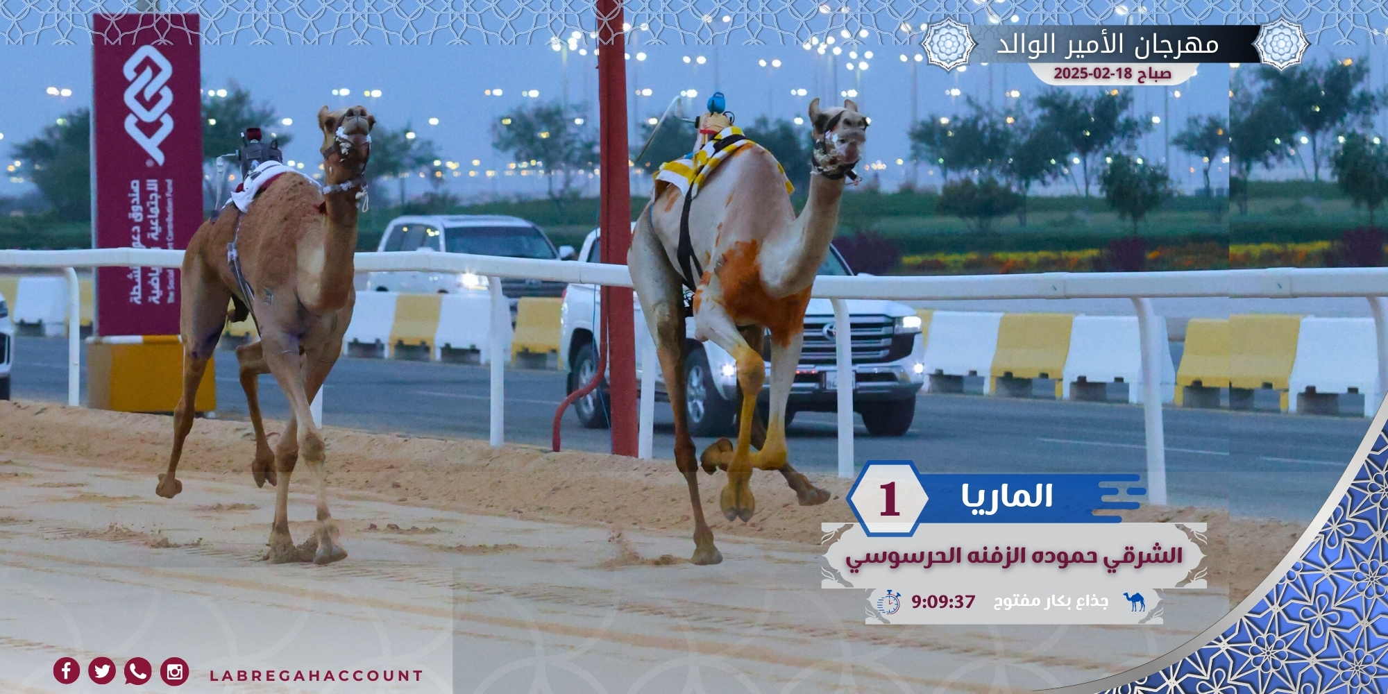 الحرسوسي والدرعي يسيطران على ناموسي الجذاع الصباحية