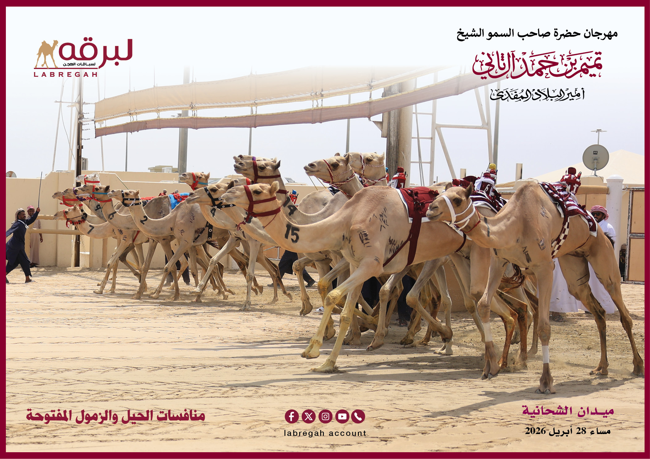 “شُعلة” الشحانية تتوهج وتحسم أقوى أشواط الحيل مفتوح